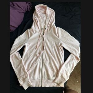 Hollister y2k baby pink tracksuit set